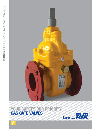 AVK Donkin 555/401 Gas Gate Valve Technical Brochure