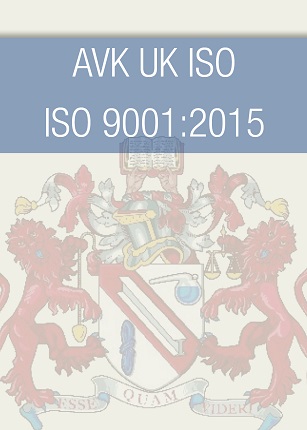 AVK UK ISO 9001 2105