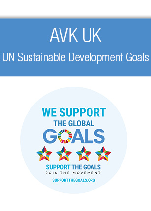 AVK UK Sustainable Development Goals Certificate