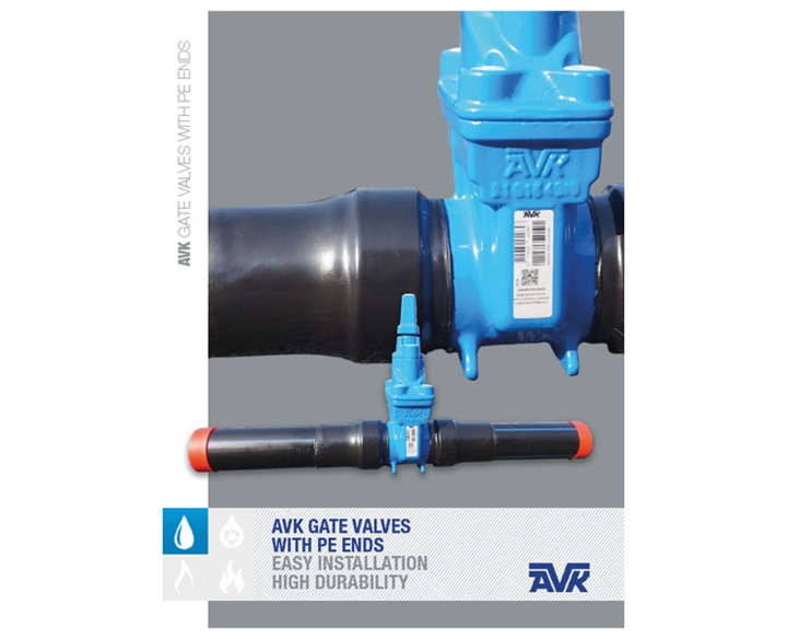 36 89 PE Tailed Gate Valves for Water Technical Brochure