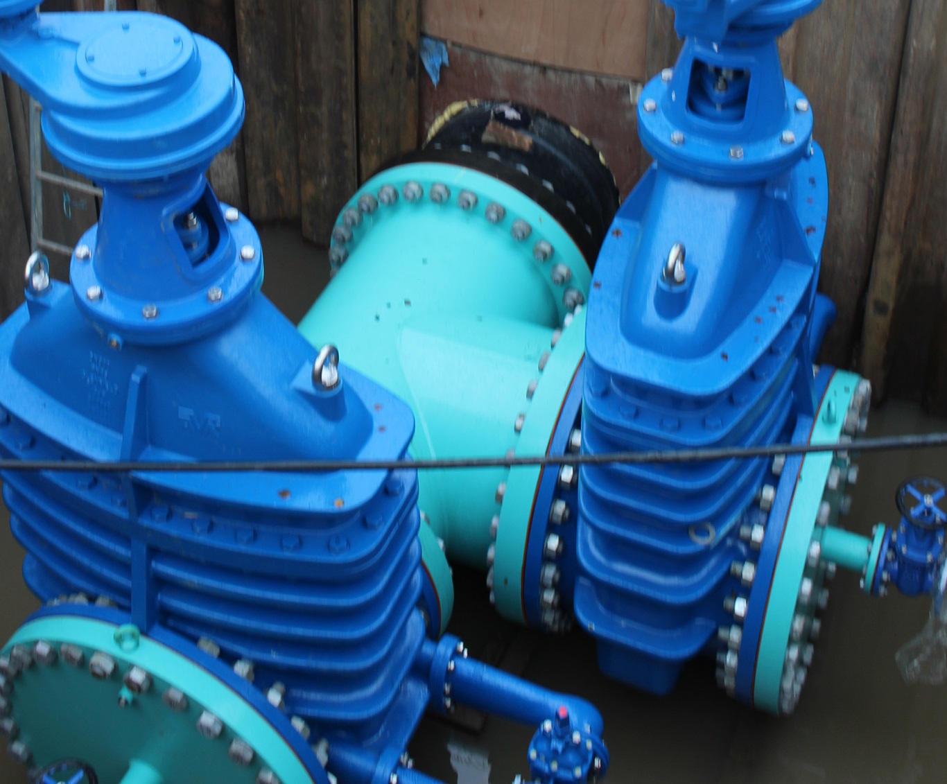 Amlaird Large AVK Gate Valve Project