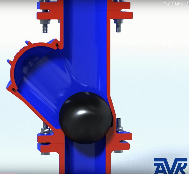 Ball check Valve animation