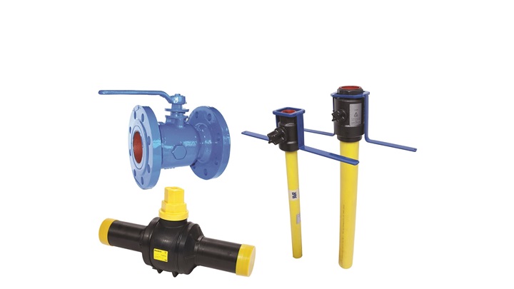 AVK Donkin gas ball valves