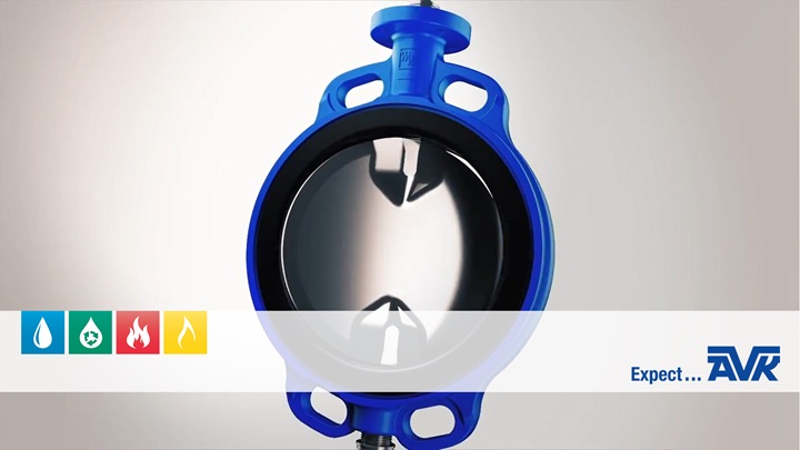 AVK centric Butterfly valves with fixed liner video