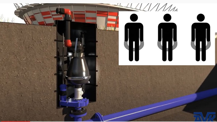 AVK Combination Air Valves for Waste Water