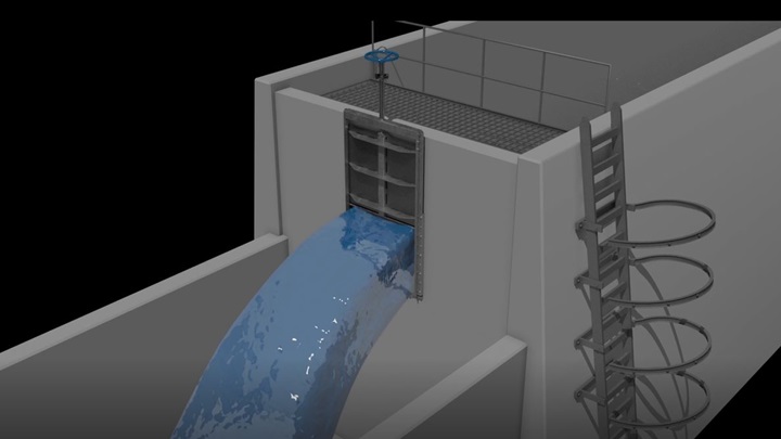 AVK Glenfield Invicta Penstocks Animation