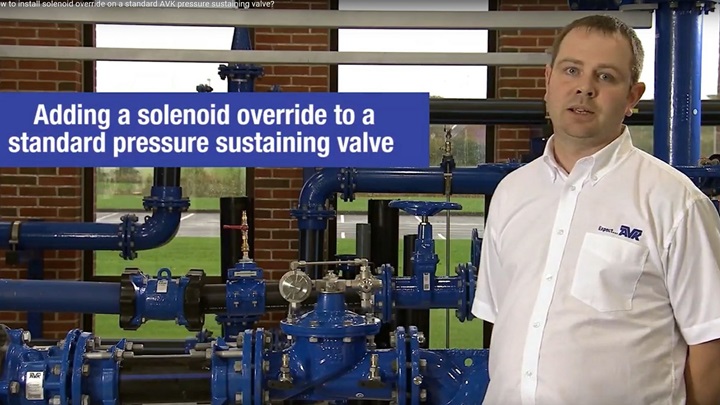 AVK Control Valve soleniod to sustaining