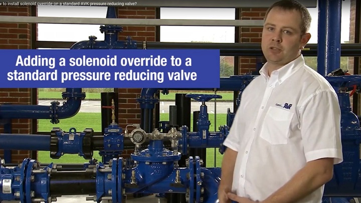 AVK Control Valve soleniod to reducing